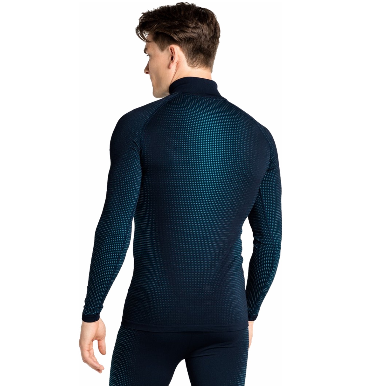 Heren thermoshirt met turtle neck en zip Performance Warm Eco