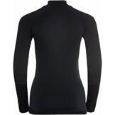 Odlo Performance Warm Eco dames thermoshirt met kol en rits
