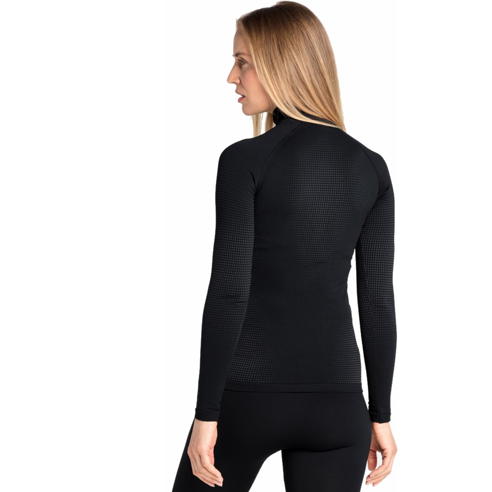 Performance Warm Eco dames thermoshirt met kol en rits
