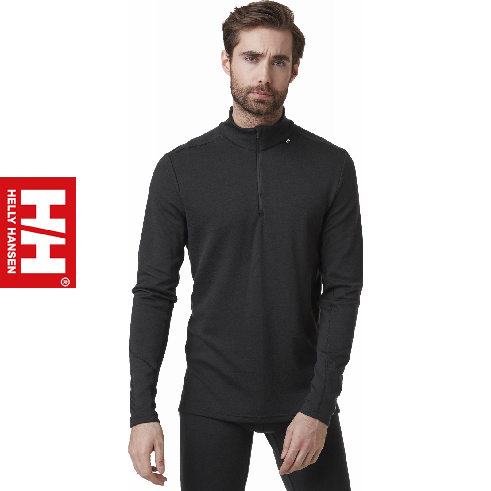 Helly Hansen Lifa merino heren thermoshirt 1/2 zip