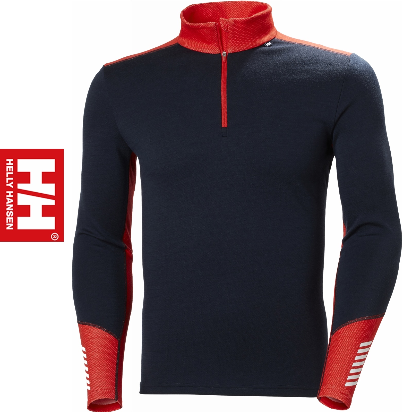 Helly Hansen Helly Hansen | Lifa Merino | Heren thermoshirt met kraag en rits