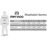 Merinoo | 200 | Thermoshirt met zip voor vrouwen - 100 % merino baselayers
