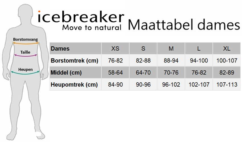 Icebreaker | 260 | Thermoshirt met zip voor vrouwen - 100% MERINO