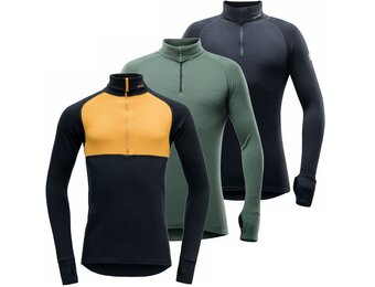 Devold of Norway | Expedition | Heren thermoshirt met rits (MAAT S)