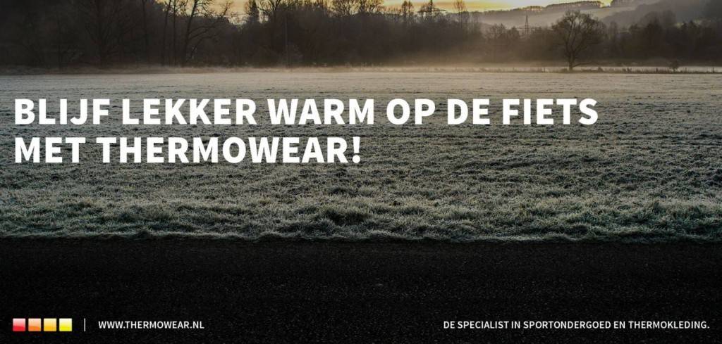 Blijf lekker warm op de fiets met Thermowear!