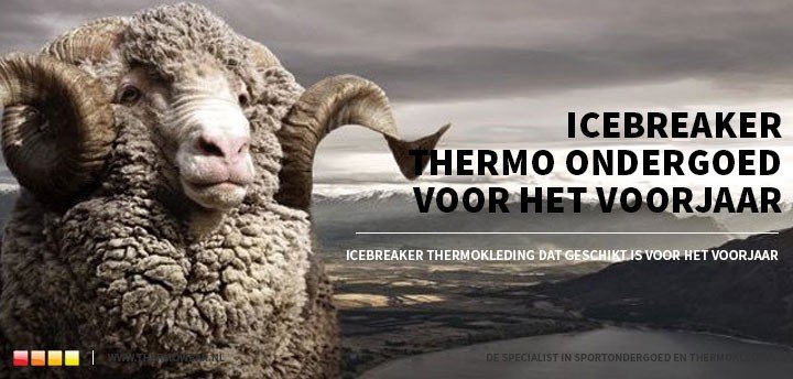 Icebreaker thermo ondergoed voor het voorjaar