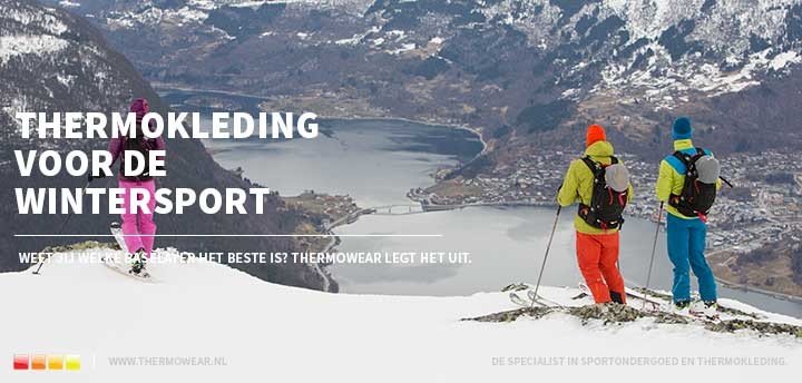 Top 5: thermokleding voor de wintersport