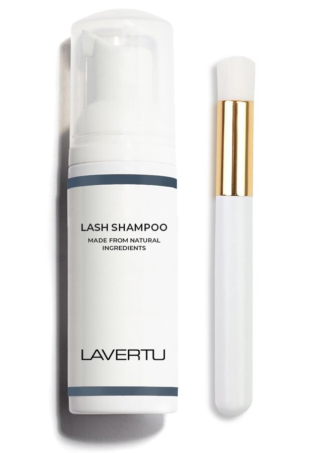 Lash shampoo