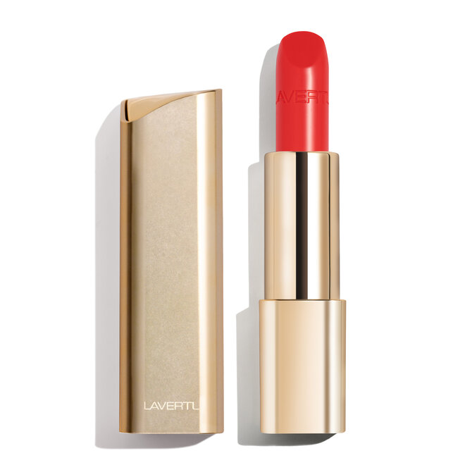 LAVERTU Lippenstift 35 Delbard Orange - Pflegender Lippenstift mit angenehmer Textur und einem soften Finish in natürlichen Farbtönen.