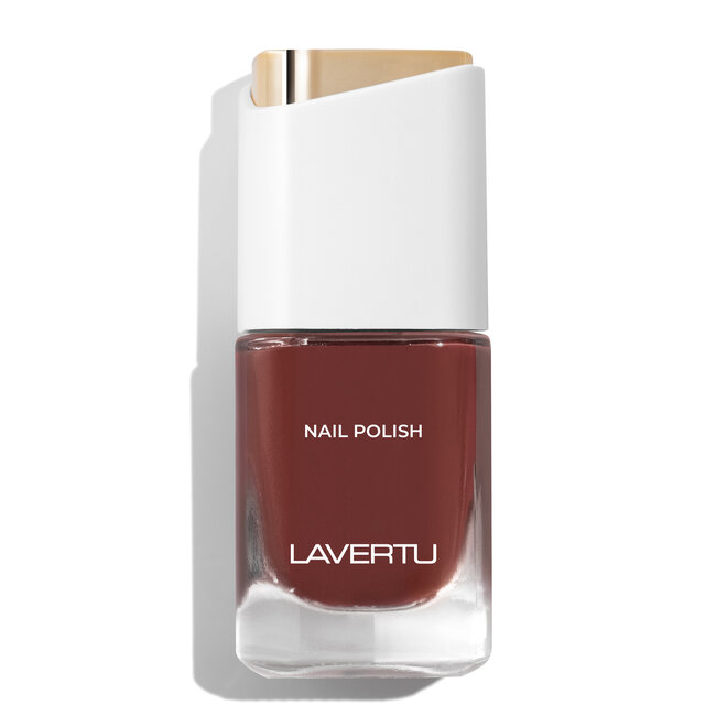 LAVERTU Nail Polish 31 New Dawn Rose – Long-lasting, caring nail polish with a glossy finish and vegan formula.