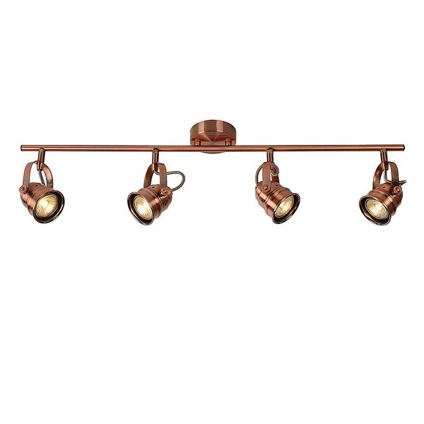 Lucide Spot Cigal 4 lights Copper LED