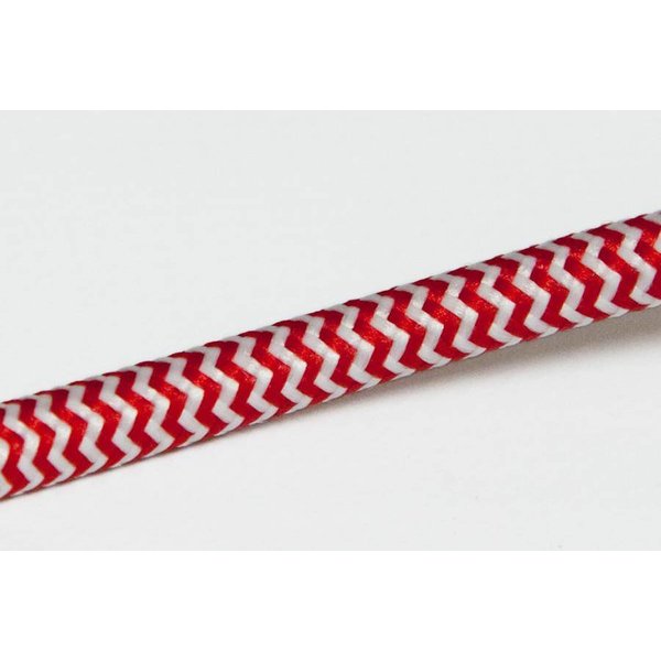 ETH Strijkijzer snoer zwart/wit 10 meter