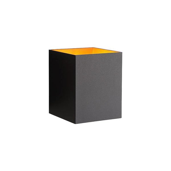 Lucide Wall light Xera Black square