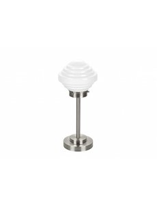 HighLight  York white glass table lamp