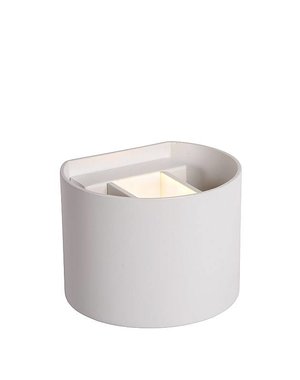 Lucide Xio Round White LED Wall Lamp