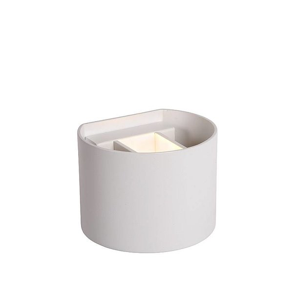 Lucide Wandlamp Xio Rond Wit Led