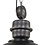 Steinhauer Hanging lamp Bikkel XXL Black