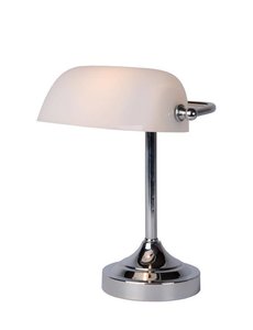 Lucide Table lamp Banker Chrome