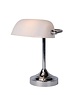 Lucide Table lamp Banker Chrome