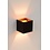 Lucide Wall lamp Xio Black Led