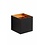 Lucide Xio Wall Lamp Black LED
