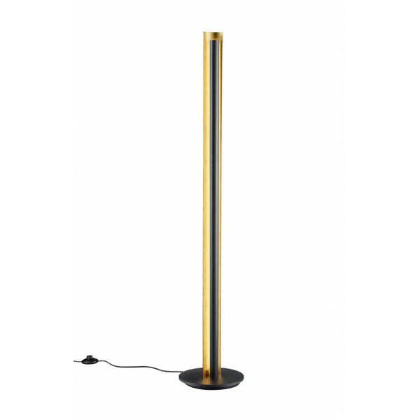 Trio Leuchten Floor lamp Texel Black Led