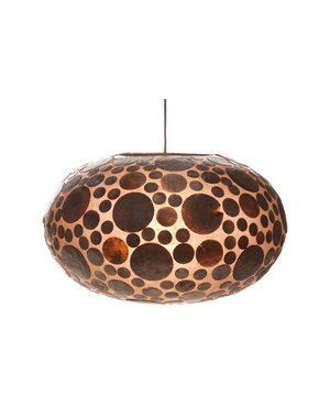 Villaflor Coin Gold UFO Pendant Lamp