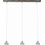 Master Light Hanging lamp Caterina 3 lights LED