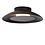 Lucide Ceiling lamp Foskal Black Led