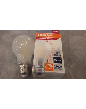 Osram LED lamp 6.5 watts/E27 dimmable