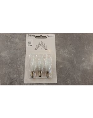 Eltric Christmas lights 3 pieces candle