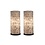 Villaflor Zigzag table lamp 30 cm set