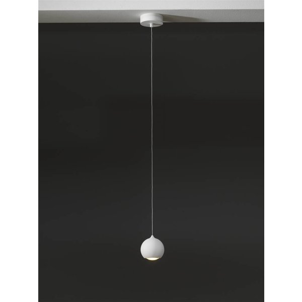 Licht &  Wonen Hanging lamp Denver White