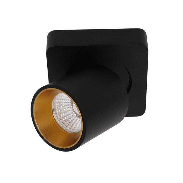 Licht &  Wonen Spot Laguna black 1 light Led