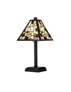 Art Deco Trade Tiffany Fallingwater table lamp