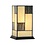 Art Deco Trade Tafellamp Tiffany Mondriaan