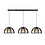 Lucide Hanging lamp Dikra 3 lights