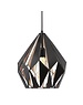 Eglo Hanging lamp Carlton 1 Black-Copper 31 cm