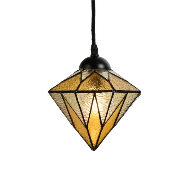 Art Deco Trade Hanglamp Tiffany Aiko Yellow