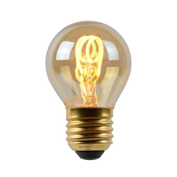 Lucide Led filament ball lamp Amber E27