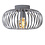 Lucide Ceiling lamp Manuela Gray