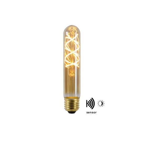 Lucide LED lamp Vintage elongated with sensor