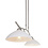 Steinhauer Hanging lamp Capri Stainless Steel 2 lights