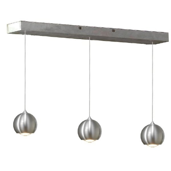 Licht &  Wonen Hanging lamp Denver 3 lights