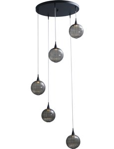 Master Light Hanging lamp Bocca round 5 lights