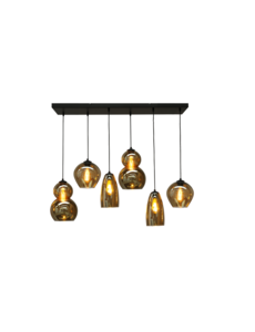 Master Light Quinto 6-light pendant lamp