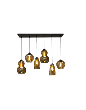 Master Light Quinto 6-light pendant lamp