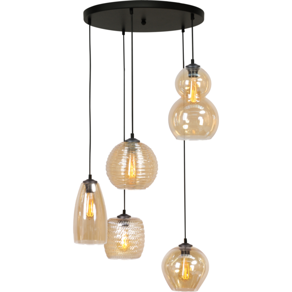 Master Light Pendant lamp Quinto Round 5 lights