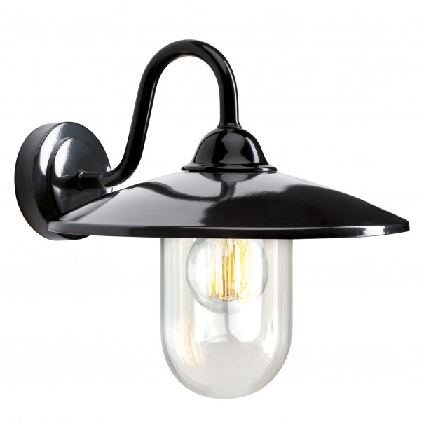 verkoper Kolibrie Ultieme Buitenlamp Brig zwart met helder glas - Light Collection