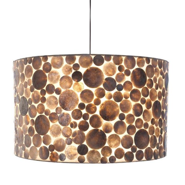 Villaflor Hanglamp Coin Gold Cilinder 55 cm